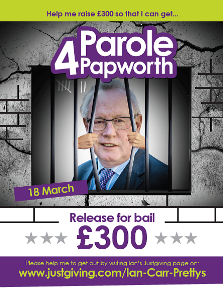 Ian Carr - Parole 4 Papworth 18th March